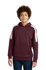Sport-Tek YST255 Youth Sport-Wick Fleece United Pullover Hoodie
