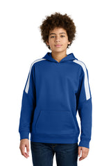 Sport-Tek YST255 Youth Sport-Wick Fleece United Pullover Hoodie