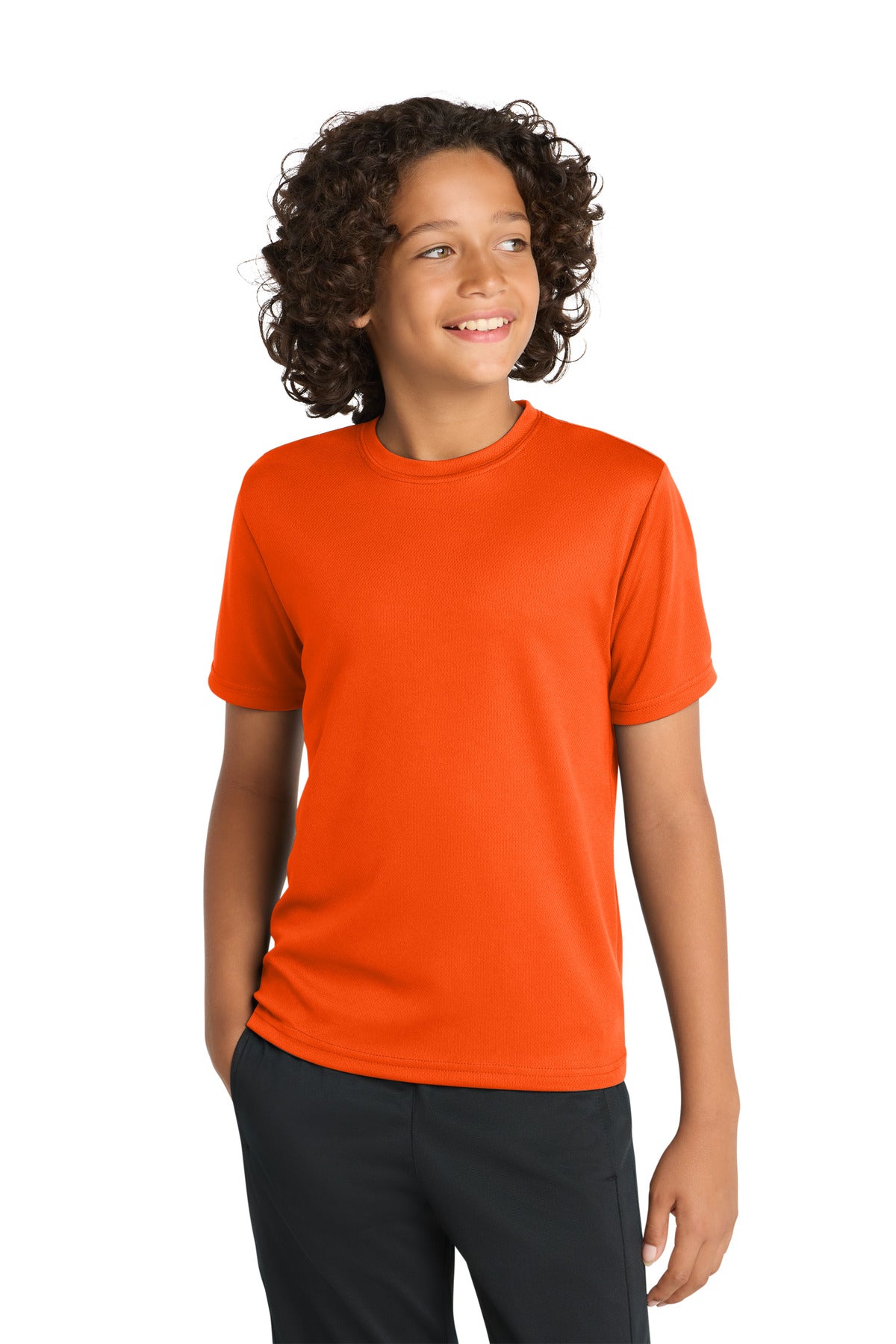 Sport-Tek YST340 Youth PosiCharge RacerMesh Tee