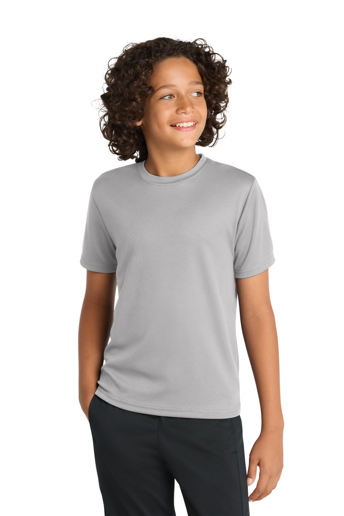 Sport-Tek YST340 Youth PosiCharge RacerMesh Tee