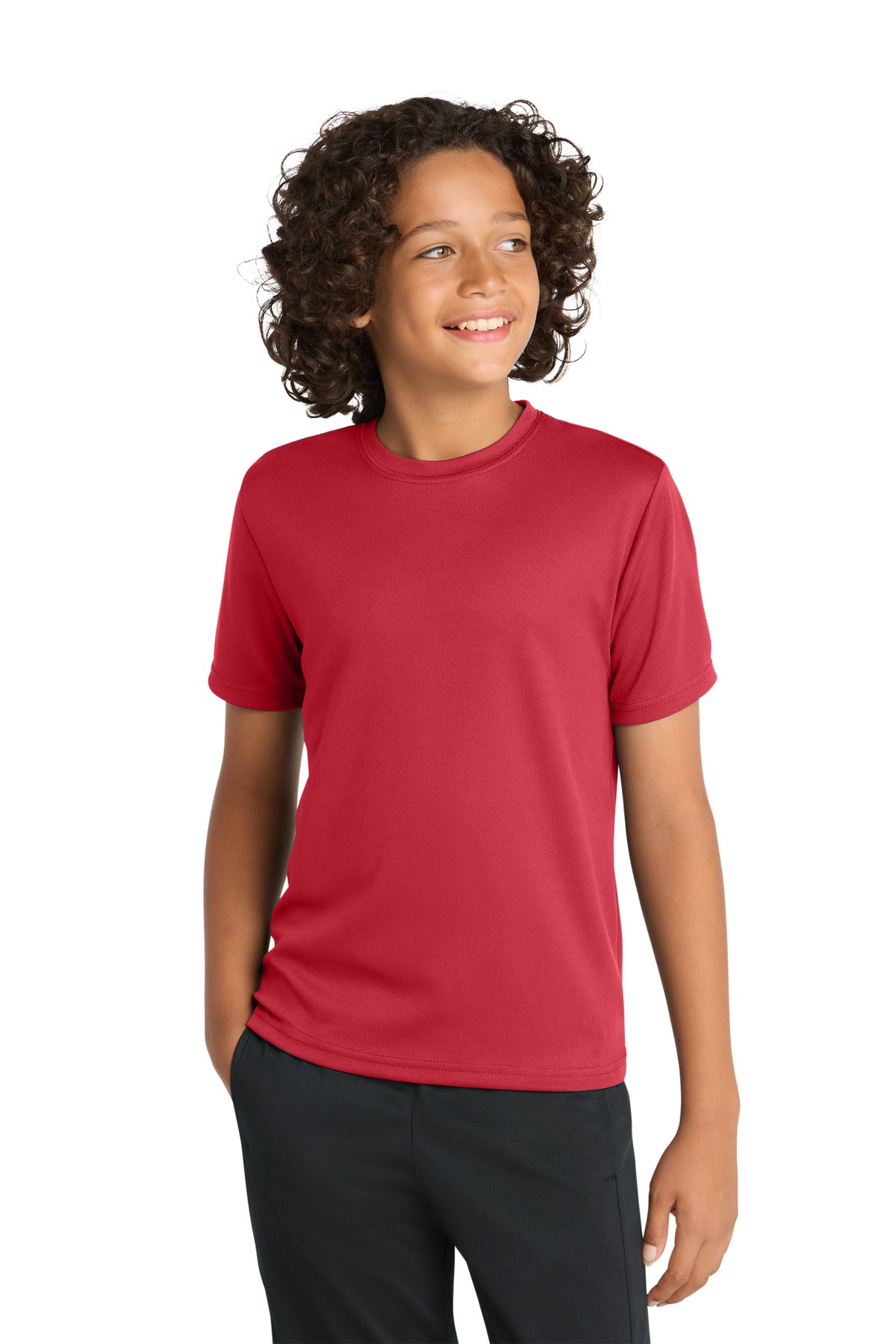 Sport-Tek YST340 Youth PosiCharge RacerMesh Tee