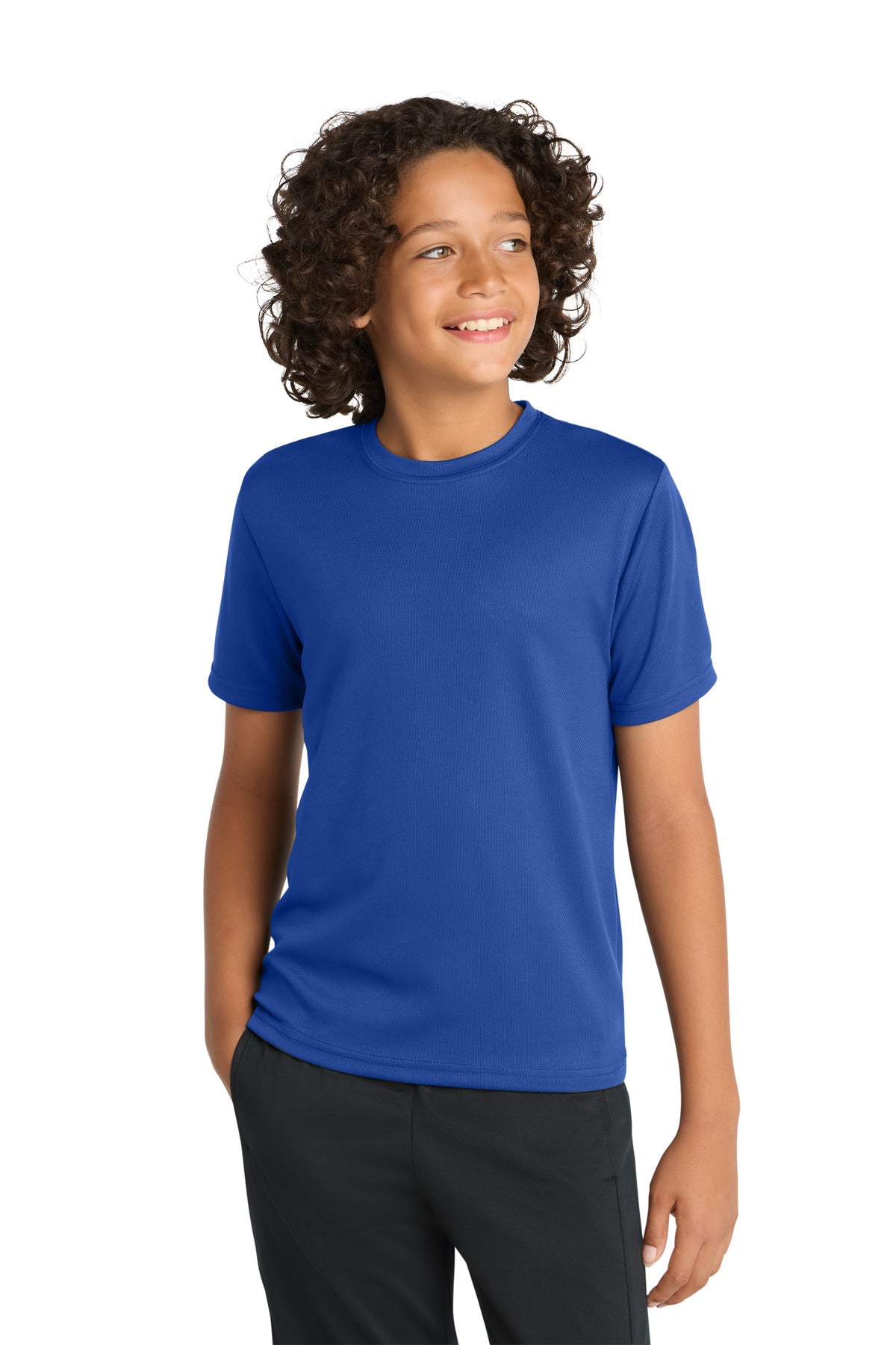 Sport-Tek YST340 Youth PosiCharge RacerMesh Tee