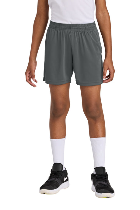 Sport-Tek YST349P Youth PosiCharge Competitor 5' Pocketed Short