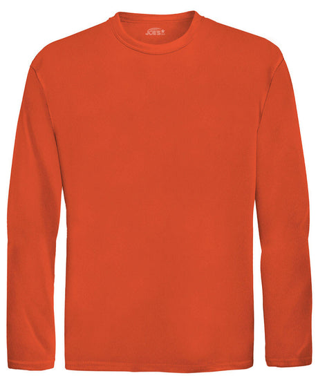 Joe's USA Youth Athletic All Sport Training Long Sleeve T-Shirts