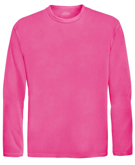 Joe's USA Youth Athletic All Sport Training Long Sleeve T-Shirts