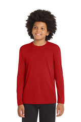 Sport-Tek ®  Youth Long Sleeve PosiCharge ®  Competitor™ Tee. YST350LS - Sport-Tek YST350LS