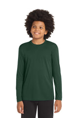 Sport-Tek ®  Youth Long Sleeve PosiCharge ®  Competitor™ Tee. YST350LS - Sport-Tek YST350LS