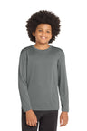 Sport-Tek ®  Youth Long Sleeve PosiCharge ®  Competitor™ Tee. YST350LS - Sport-Tek YST350LS