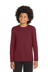 Sport-Tek ®  Youth Long Sleeve PosiCharge ®  Competitor™ Tee. YST350LS - Sport-Tek YST350LS