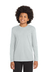 Sport-Tek ®  Youth Long Sleeve PosiCharge ®  Competitor™ Tee. YST350LS - Sport-Tek YST350LS