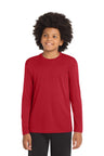 Sport-Tek ®  Youth Long Sleeve PosiCharge ®  Competitor™ Tee. YST350LS - Sport-Tek YST350LS