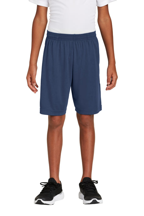 Sport-Tek YST355P Youth PosiCharge Competitor Pocketed Short