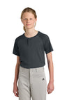 Sport-Tek ®  Youth PosiCharge ®  Competitor ™  2-Button Henley YST359 - Sport-Tek YST359