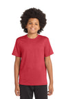 Sport-Tek YST360 Youth Heather Contender Tee