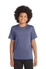 Sport-Tek YST360 Youth Heather Contender Tee