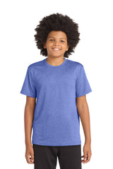Sport-Tek YST360 Youth Heather Contender Tee