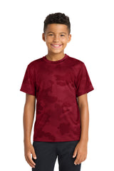 Sport-Tek ®  Youth CamoHex Tee. YST370 - Sport-Tek YST370