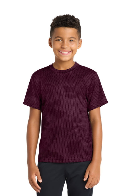 Sport-Tek ®  Youth CamoHex Tee. YST370 - Sport-Tek YST370