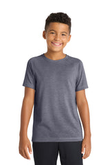 Sport-Tek  ®  Youth PosiCharge  ®  Tri-Blend Wicking Raglan Tee. YST400 - Sport-Tek YST400