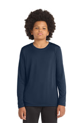 Sport-Tek  ®  Youth Posi-UV ®  Pro Long Sleeve Tee. YST420LS - Sport-Tek YST420LS