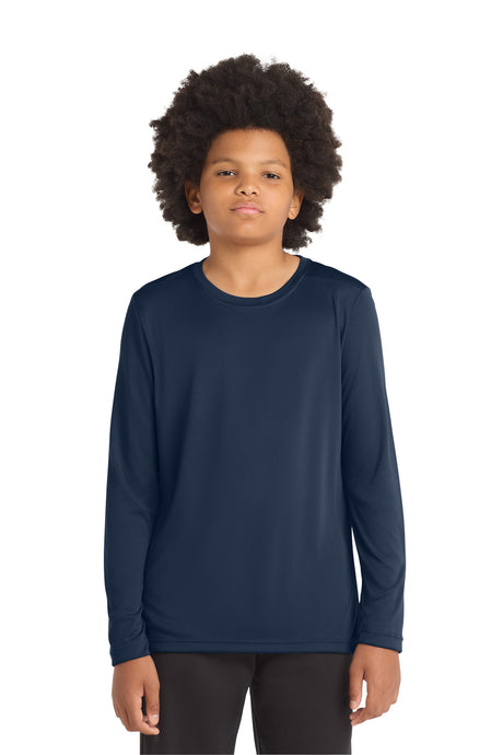 Sport-Tek YST420LS Youth Posi-UV Pro Long Sleeve Tee