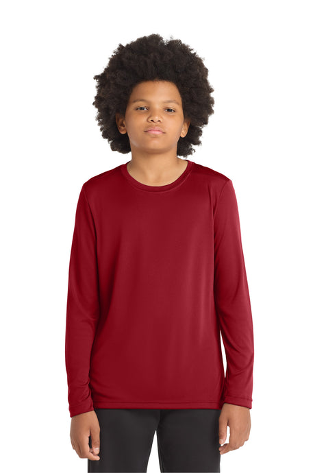 Sport-Tek  ®  Youth Posi-UV ®  Pro Long Sleeve Tee. YST420LS - Sport-Tek YST420LS