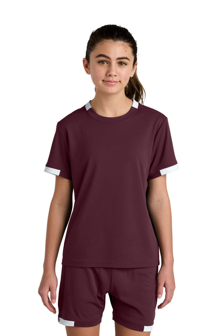 Sport-Tek ®  Youth Club Short Sleeve Crew YST440 - Sport-Tek YST440