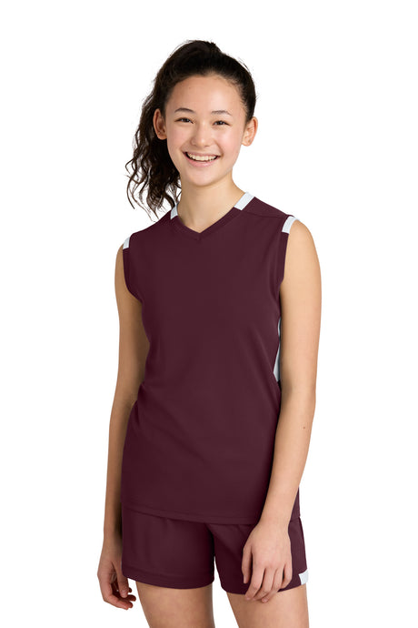 Sport-Tek ®  Youth Club Sleeveless V-Neck YST441 - Sport-Tek YST441
