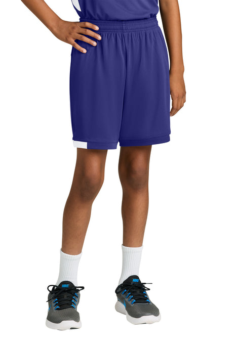 Sport-Tek YST4420 Youth Club 5' Short
