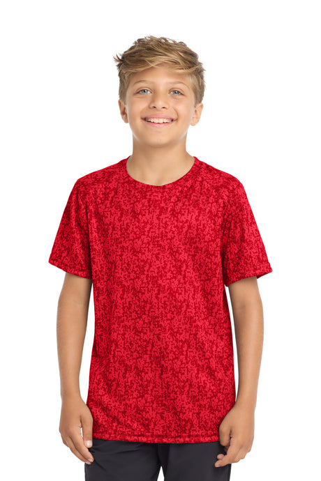 Sport-Tek YST460 Youth Digi Camo Tee Wholesale Performance Youth Apparel