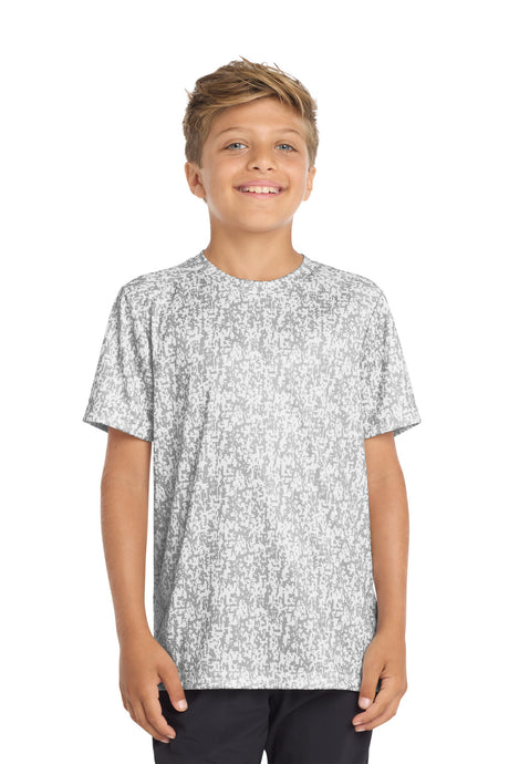 Sport-Tek YST460 Youth Digi Camo Tee Wholesale Performance Youth Apparel