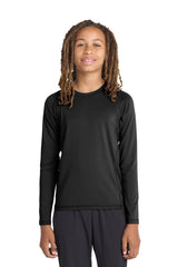 Sport-Tek YST470LS Youth Long Sleeve Rashguard Tee