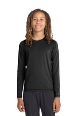 Sport-Tek  ®  Youth Long Sleeve Rashguard Tee. YST470LS - Sport-Tek YST470LS