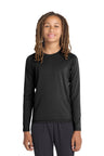 Sport-Tek  ®  Youth Long Sleeve Rashguard Tee. YST470LS - Sport-Tek YST470LS