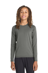 Sport-Tek  ®  Youth Long Sleeve Rashguard Tee. YST470LS - Sport-Tek YST470LS