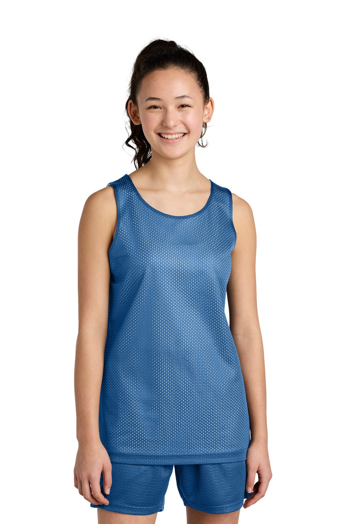 Sport-Tek ®  Youth PosiCharge ®  Reversible Mesh Tank YST5000 - Sport-Tek YST5000