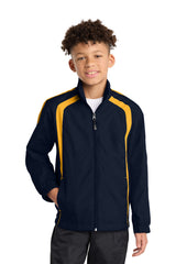 Sport-Tek ®  Youth Colorblock Raglan Jacket. YST60 - Sport-Tek YST60