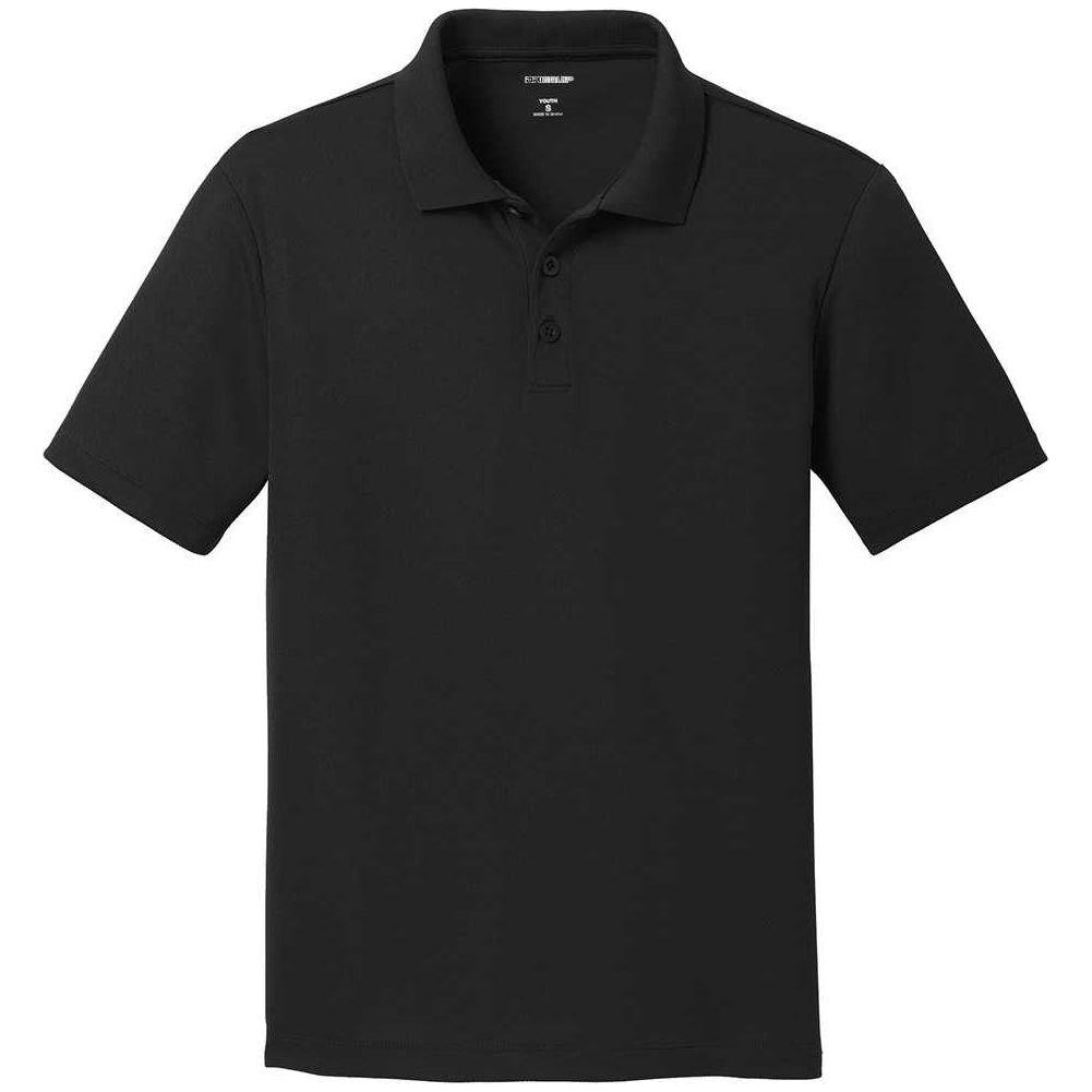 DRIEQUIP Youth Racer Mesh Polo DRI-EQUIP Youth Apparel