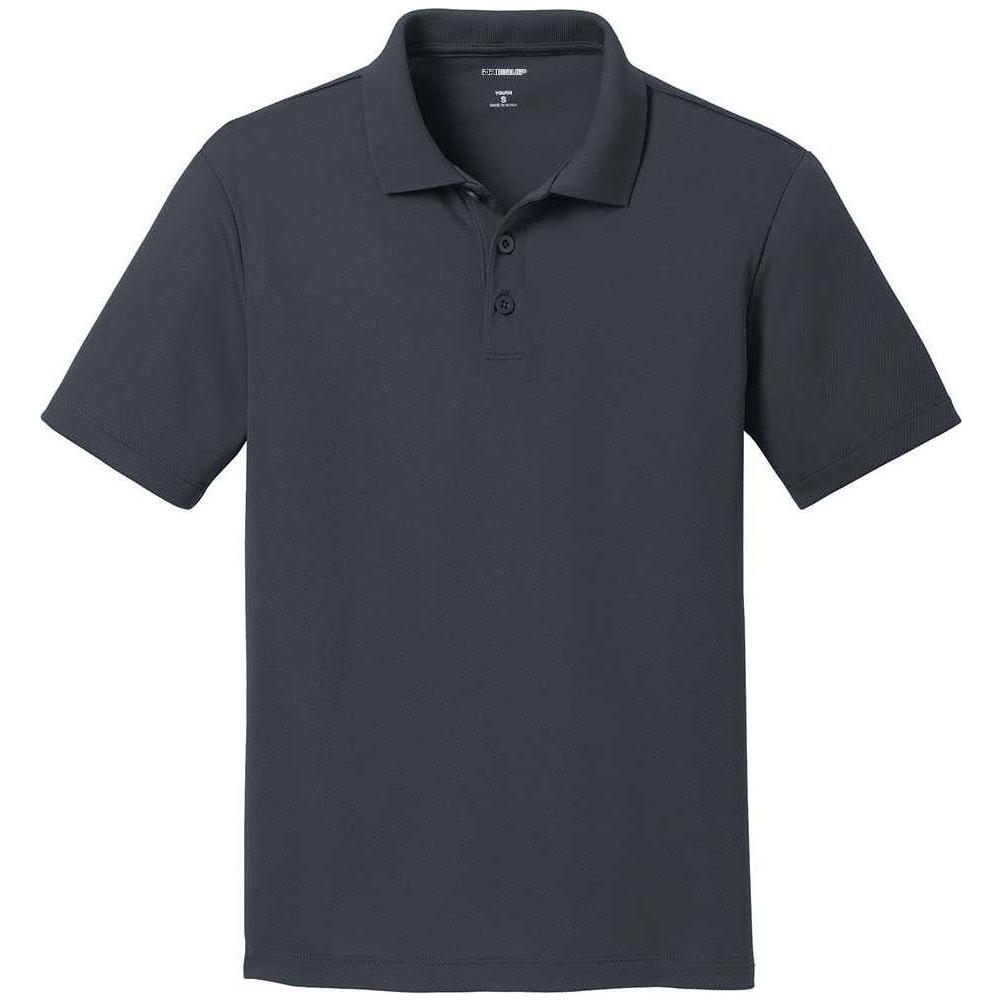 DRIEQUIP Youth Racer Mesh Polo DRI-EQUIP Youth Apparel