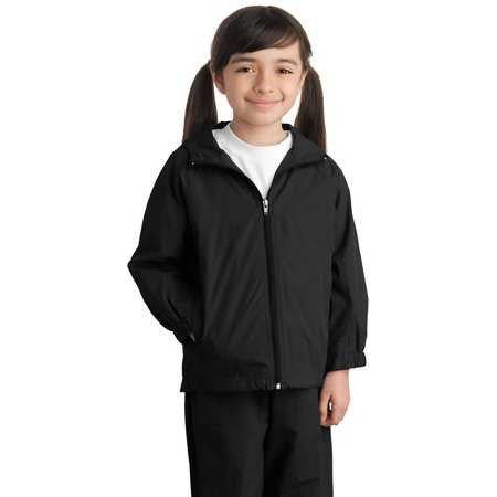 Youth Hooded Raglan Jacket DRI-EQUIP Youth Apparel