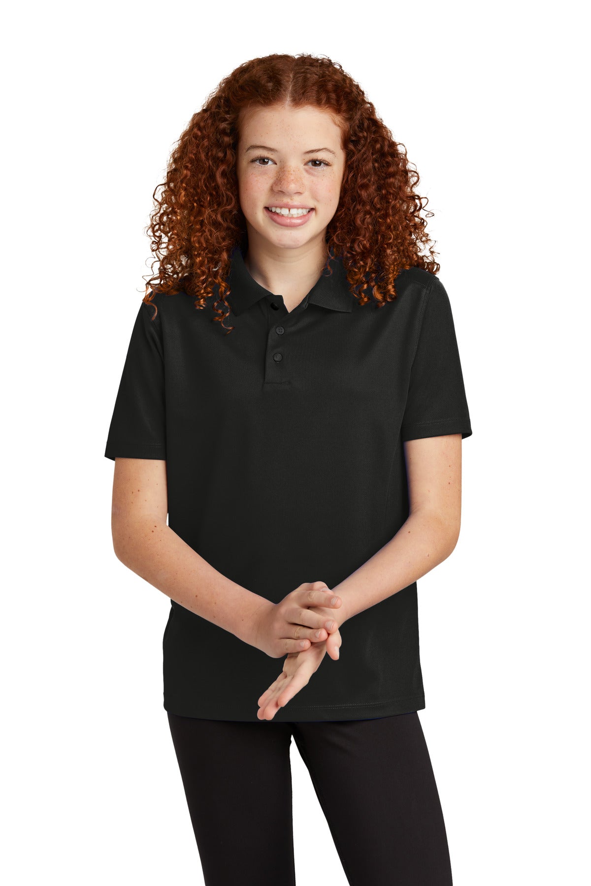 Sport-Tek ®  Youth UV Micropique Polo YST740 - Sport-Tek YST740