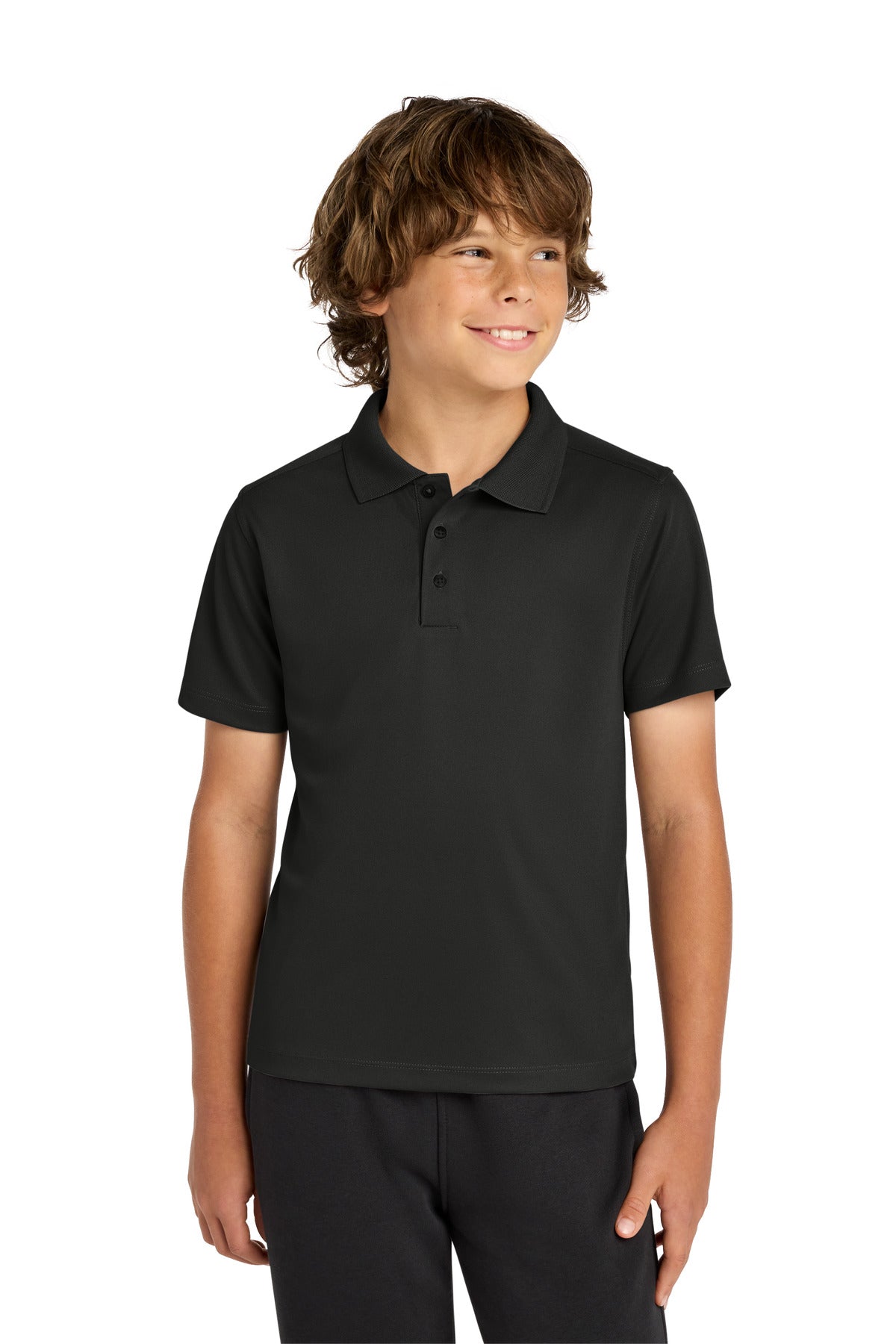 Sport-Tek YST740 Youth UV Micropique Polo