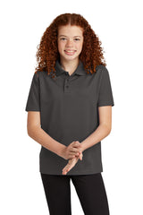 Sport-Tek YST740 Youth UV Micropique Polo