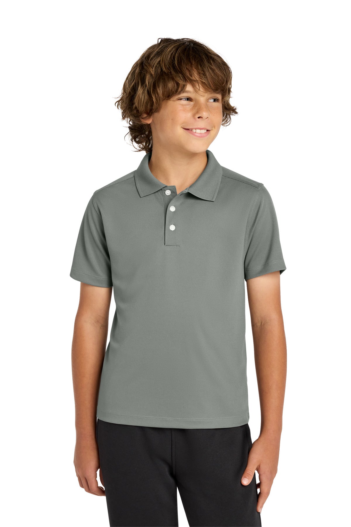 Sport-Tek YST740 Youth UV Micropique Polo