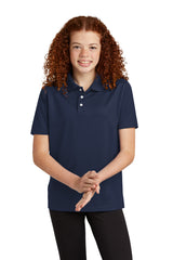 Sport-Tek YST740 Youth UV Micropique Polo