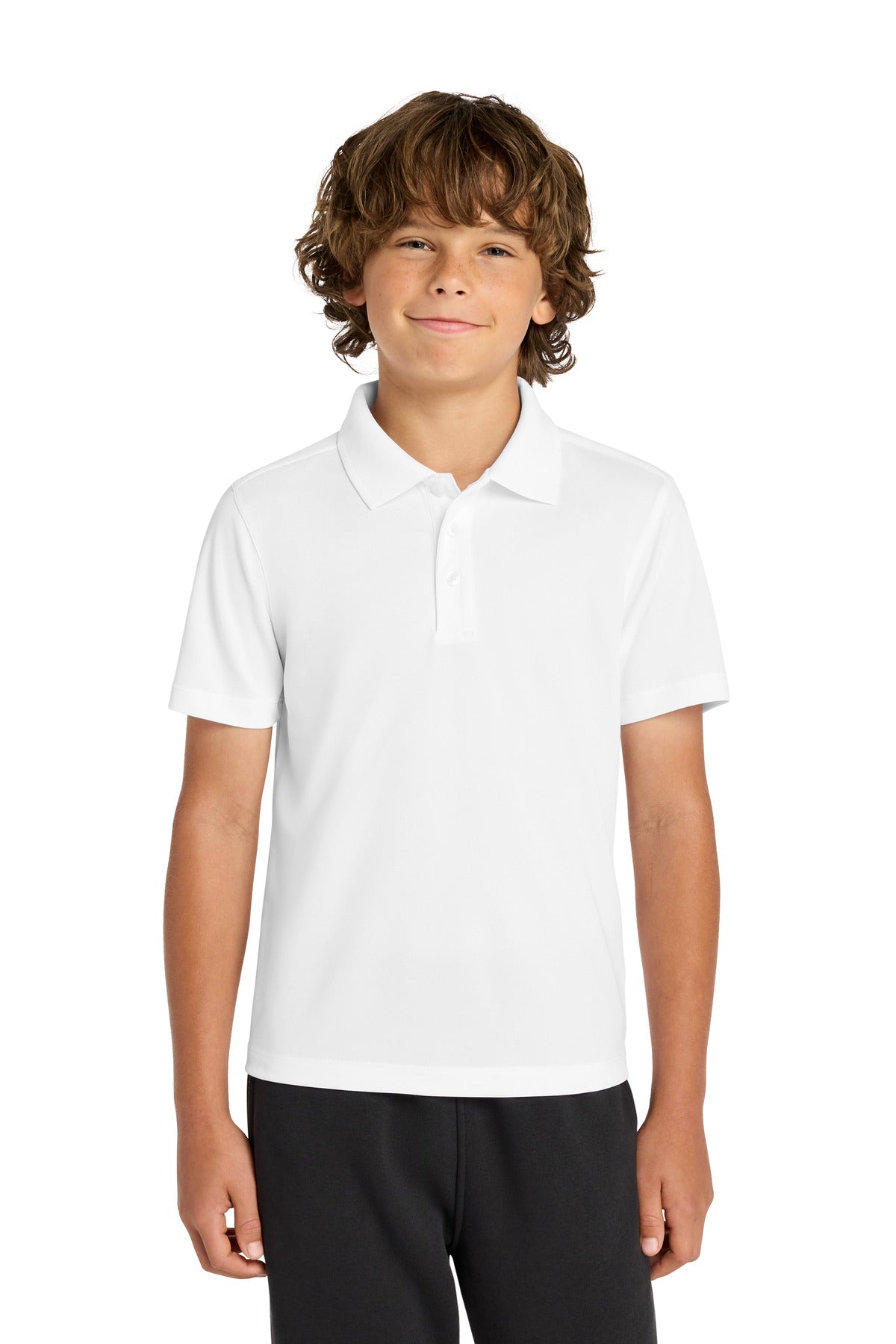 Sport-Tek YST740 Youth UV Micropique Polo