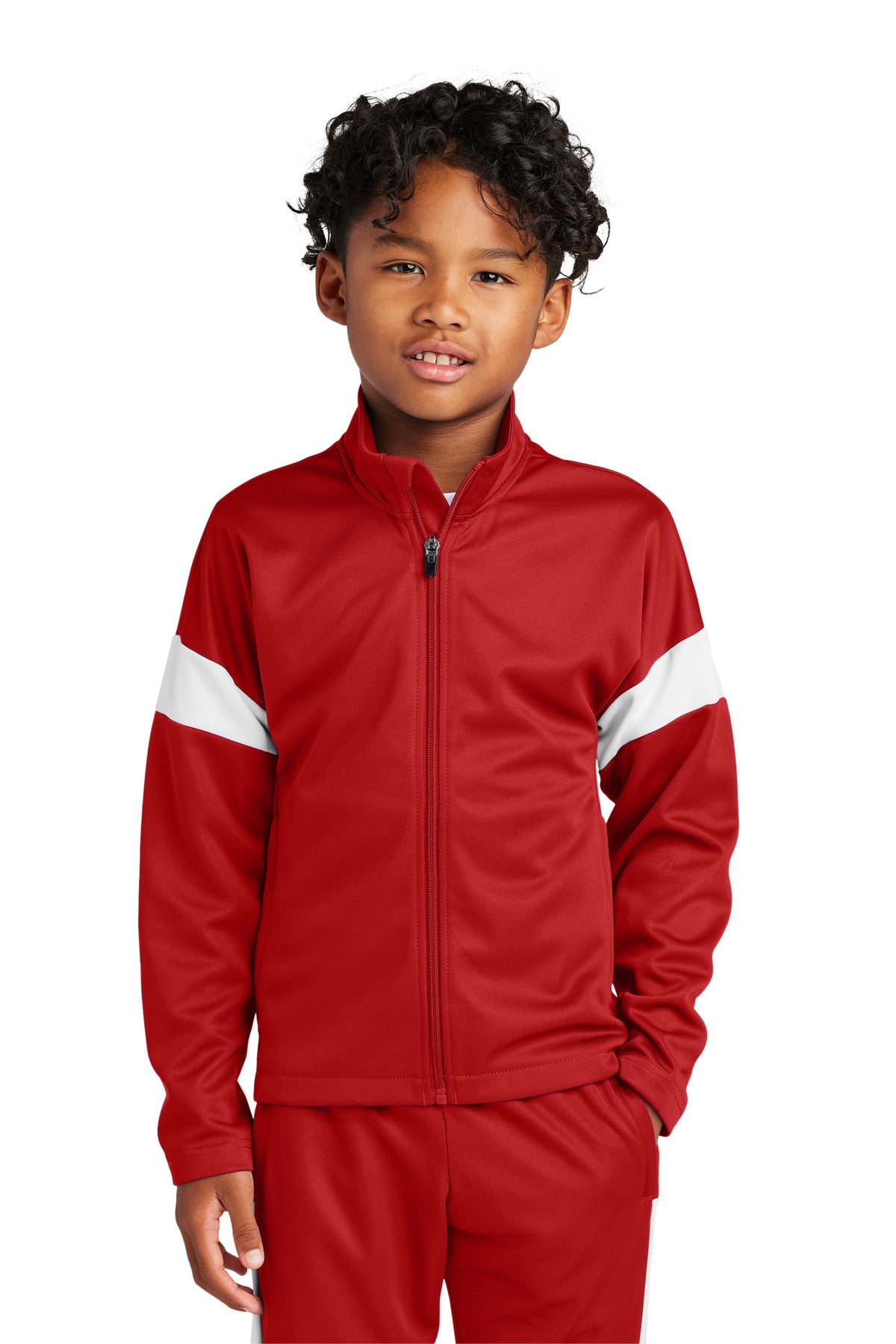 Sport-Tek YST800 Youth Travel Full-Zip Jacket