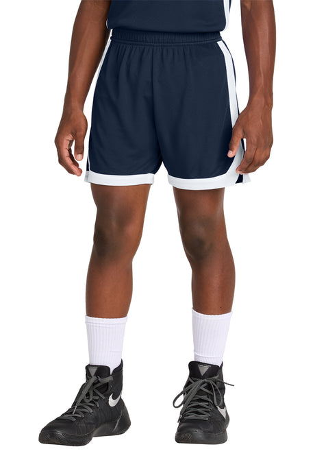 Sport-Tek YST901 Youth Rival Basketball 5" Shorts