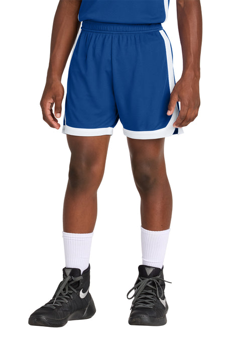 Sport-Tek ®  Youth Rival Basketball 5' Short YST901 - Sport-Tek YST901