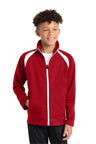 Sport-Tek ®  Youth Tricot Track Jacket. YST90 - Sport-Tek YST90